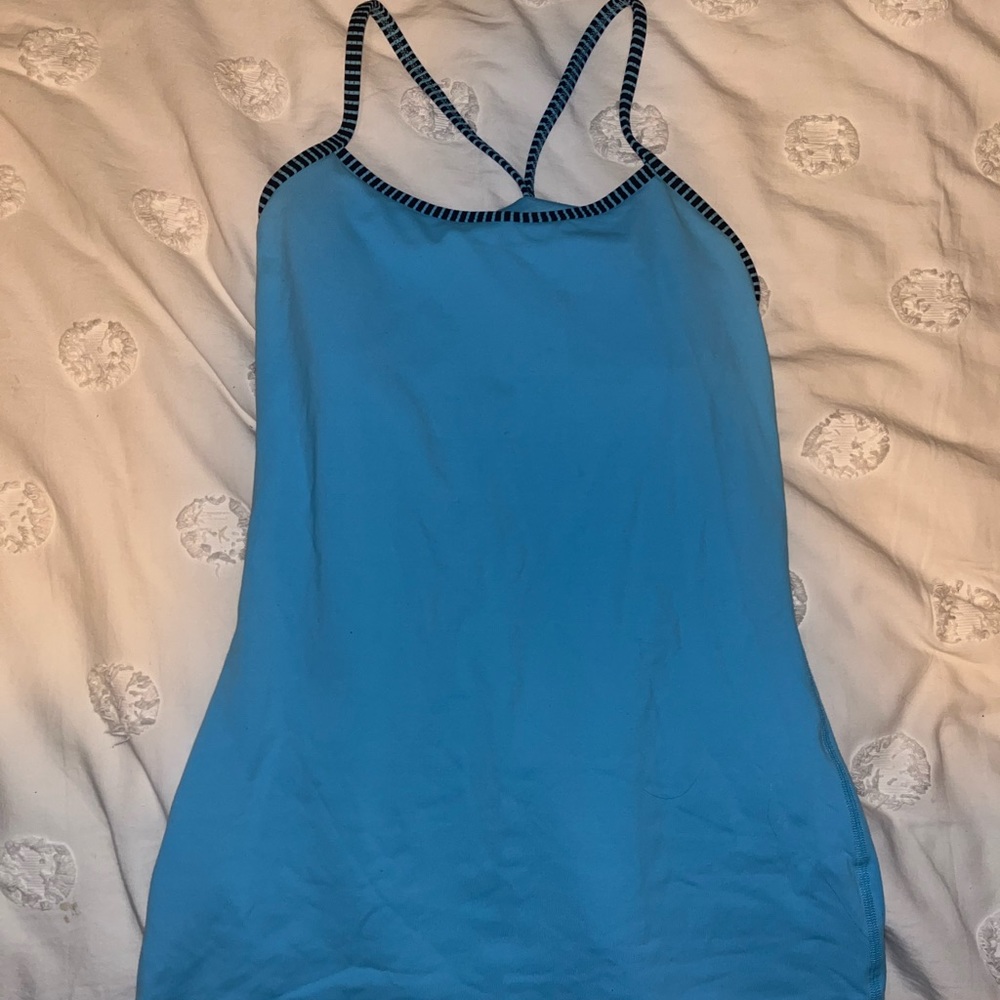 lululemon blue top